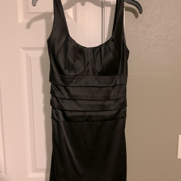 B Darlin Dresses & Skirts - B.Darlin Satin Black Dress.